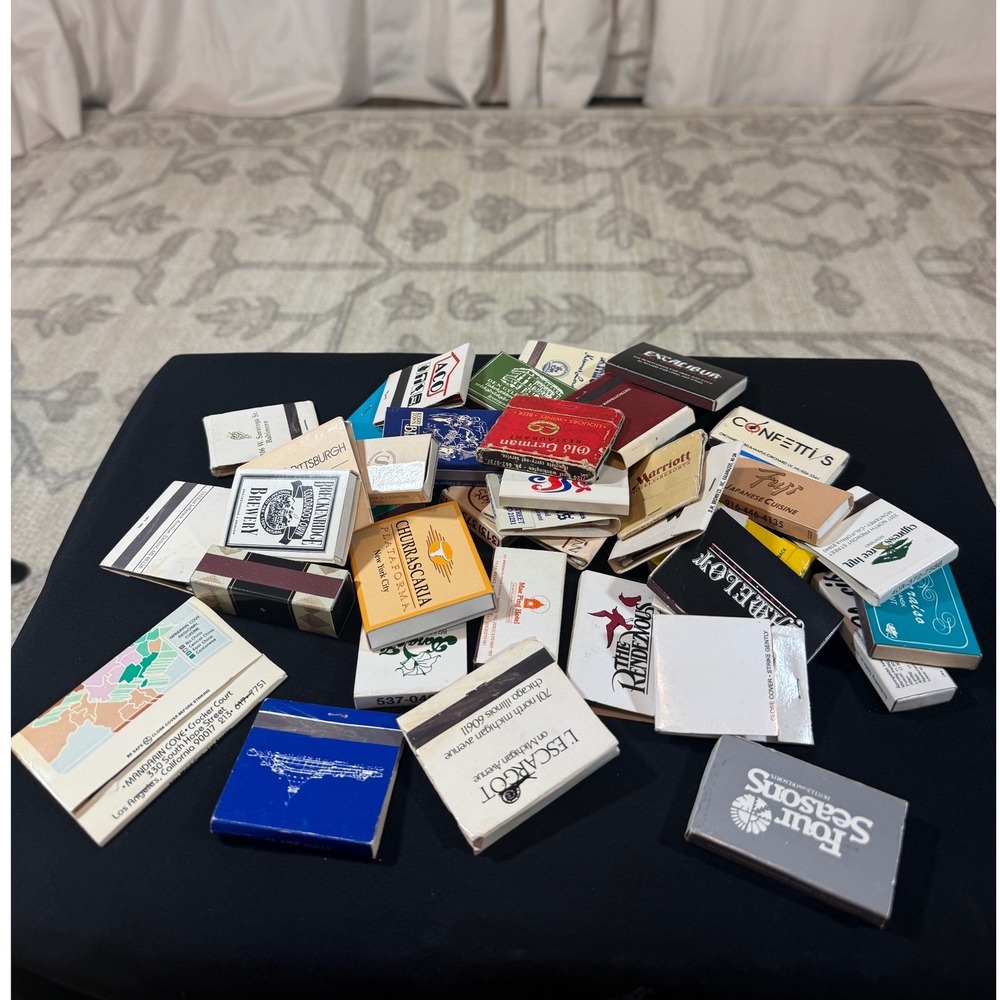 VTG Matchbooks LOT OF 40 Some good ones in here! Some new, some used!